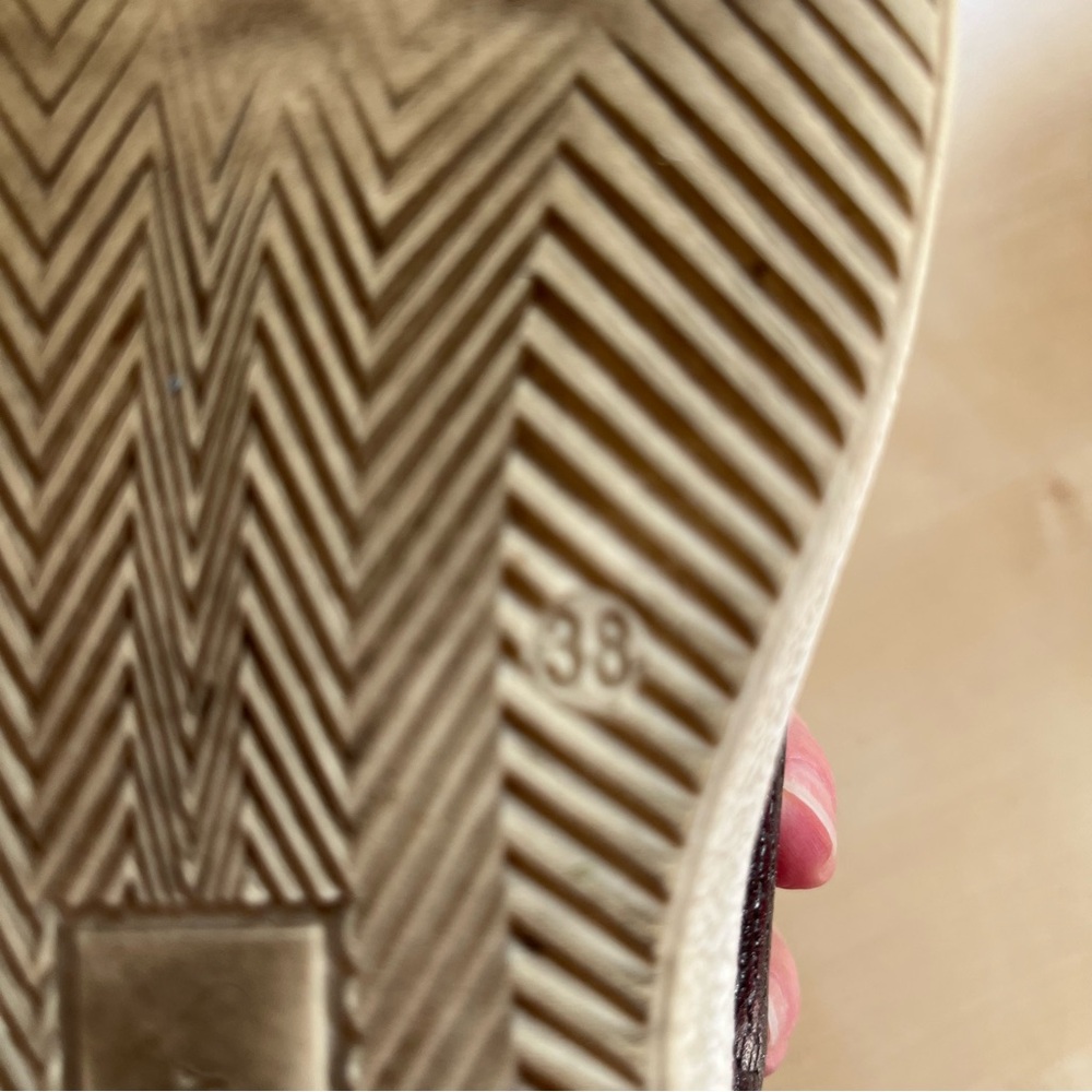 The Shoe Box charcoal silver metallic Leather Sneakers - Picture 8 of 8